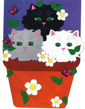 "3D Kittens" Flag