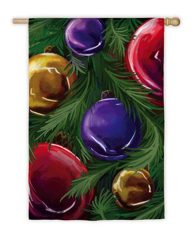"Christmas Ornaments" Flag