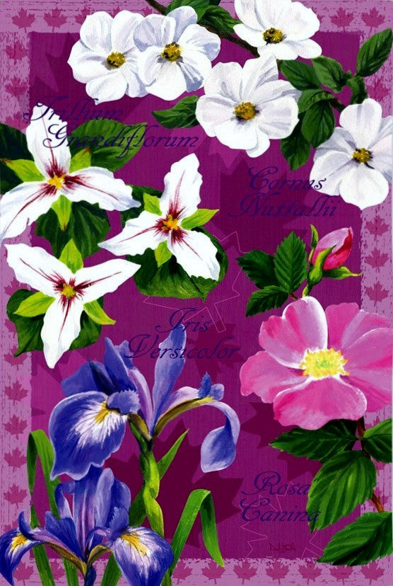 "Floral Collection" Flag