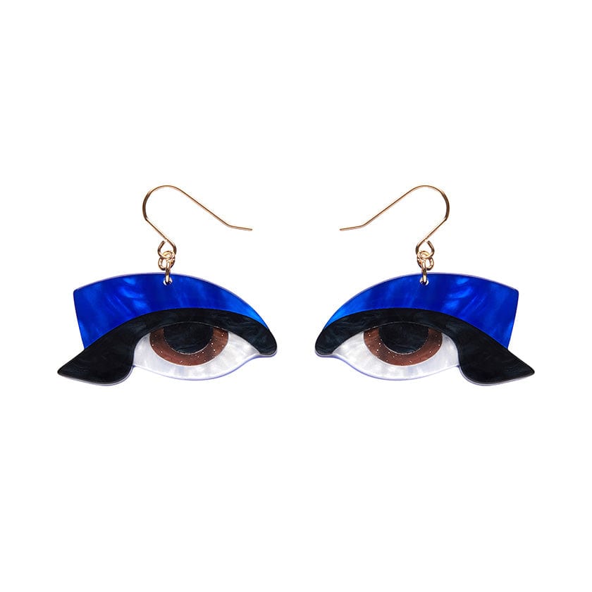 Hypnotic Gaze drop earrings