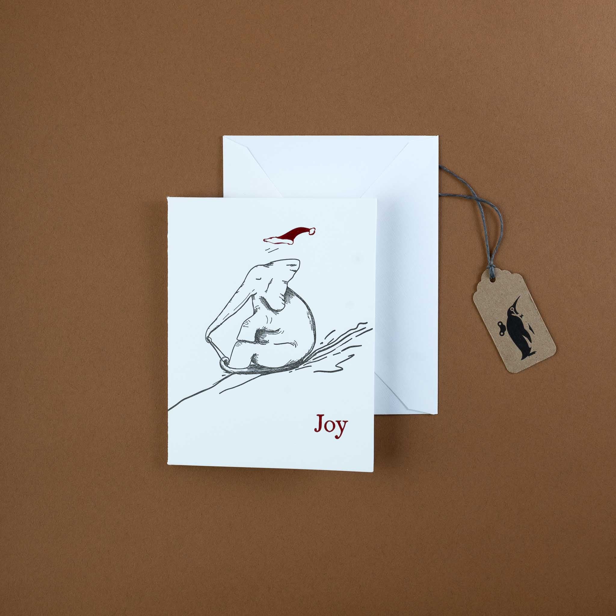 Elephant Joy Greeting Card