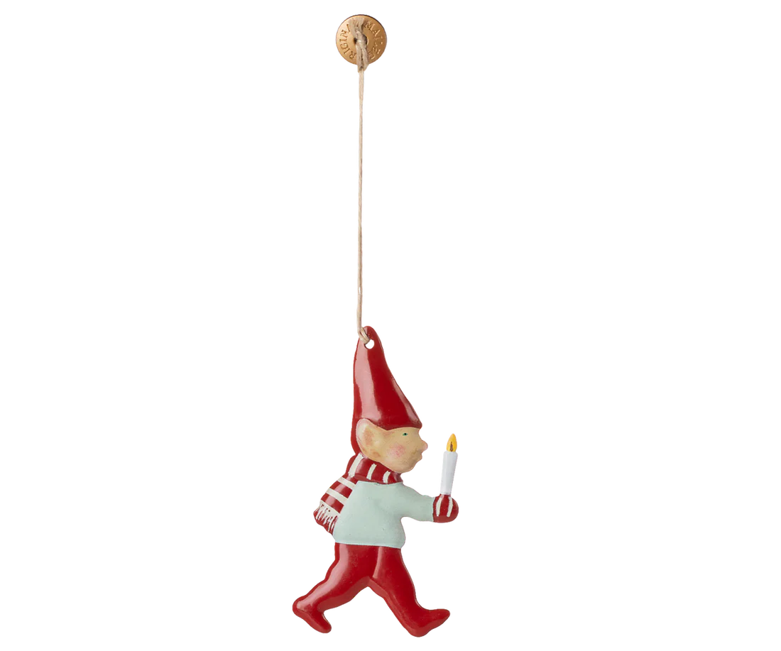 PREORDER Metal ornament, Pixy - Candle light (10/01/25)