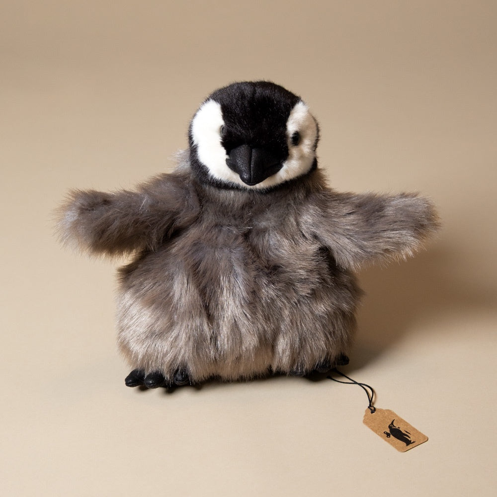 Emperor Penguin Chick Hand Puppet
