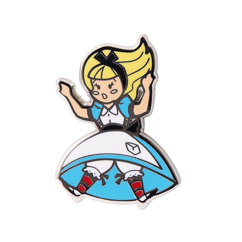 Alice Down The Rabbit Hole enamel pin