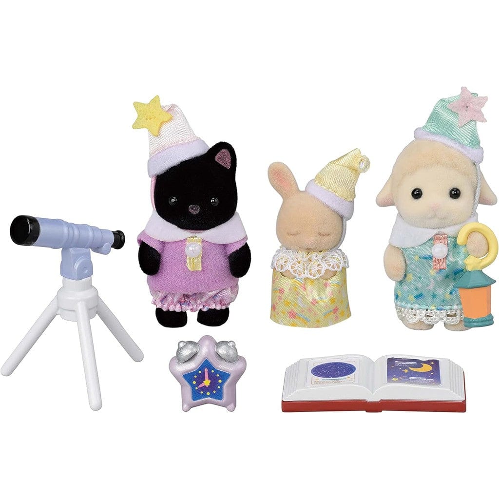 Calico Critters Nursery Friends - Sleepover Party Trip