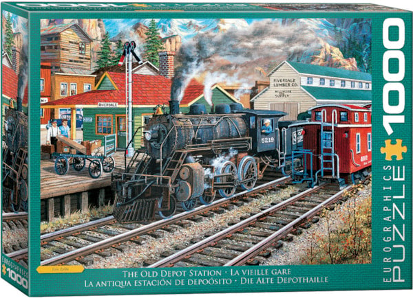 "The Old Depot Station" 1000 Piece Puzzle