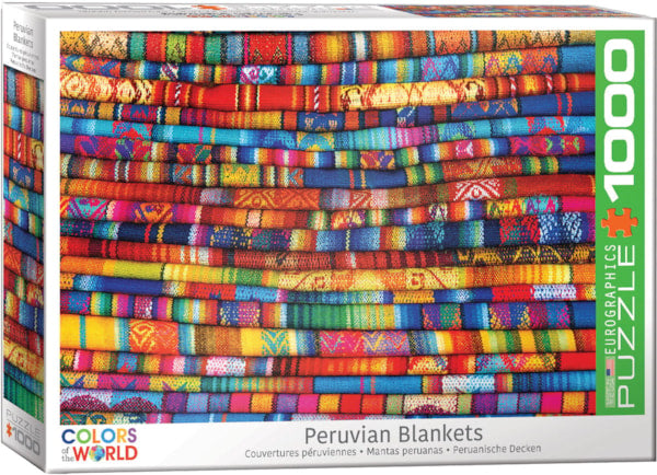 "Peruvian Blankets" 1000 Piece Puzzle
