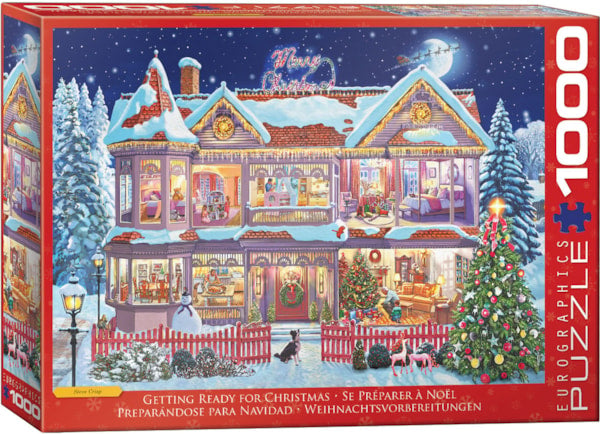 "Getting Ready for Christmas" 1000 Piece Puzzle