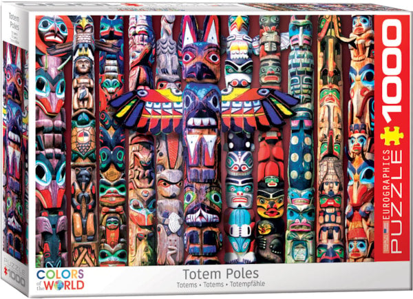 "Totem Poles" 1000 Piece Puzzle