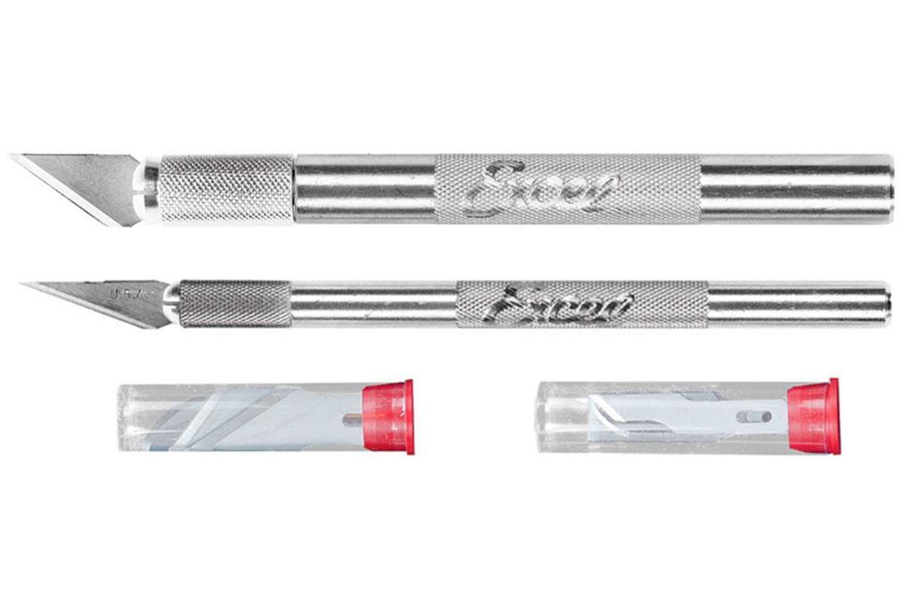 Excel Hobby Knife Set: K1 & K2 with 10 Blades