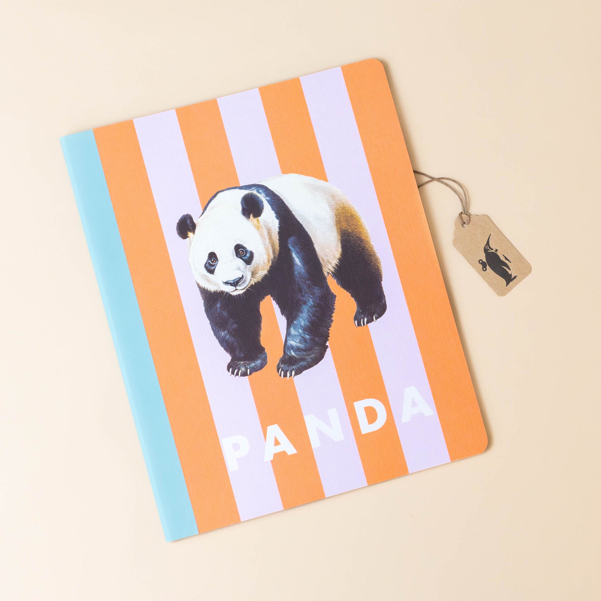 Exercise Notebook | Panda Stripe