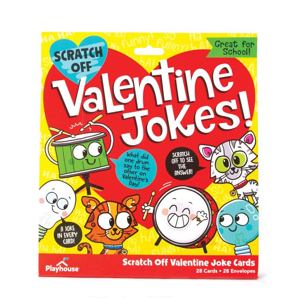 Scratch Off Jokes Valentines