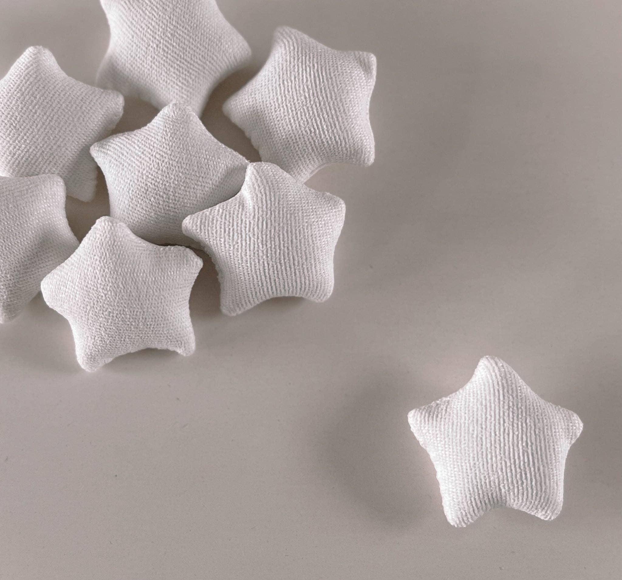 Dollhouse Star Pillow | White