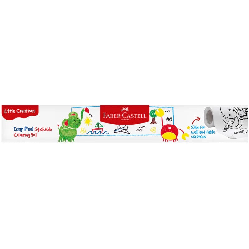 Little Creatives Easy Peel Stickable Coloring Roll