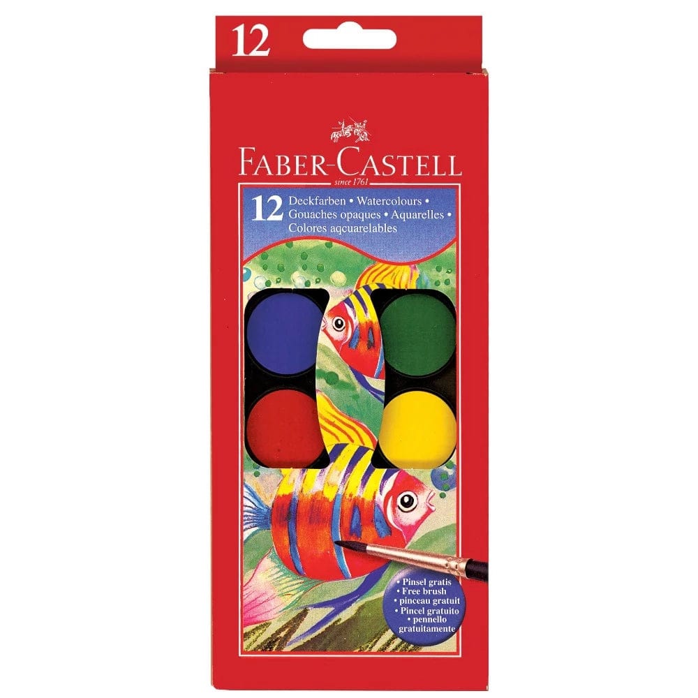 12 Watercolor Paint Set