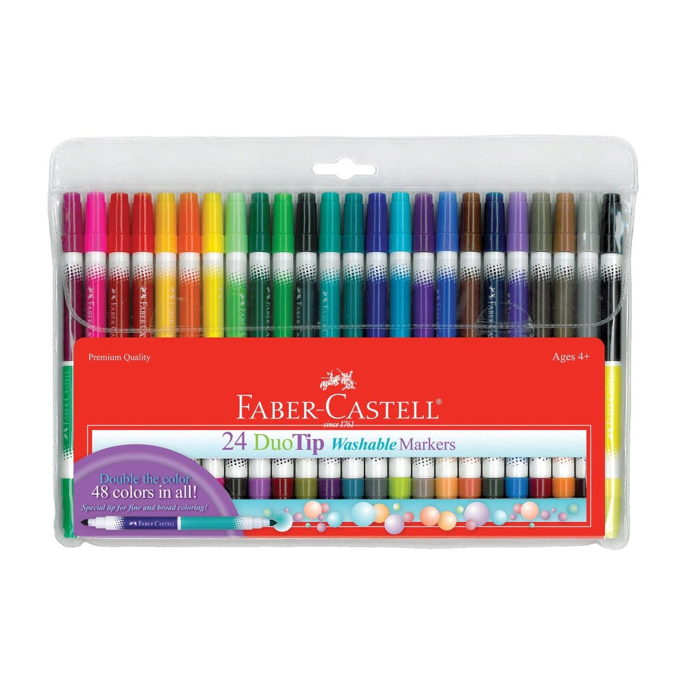 DuoTip Washable Markers (24 Pack)
