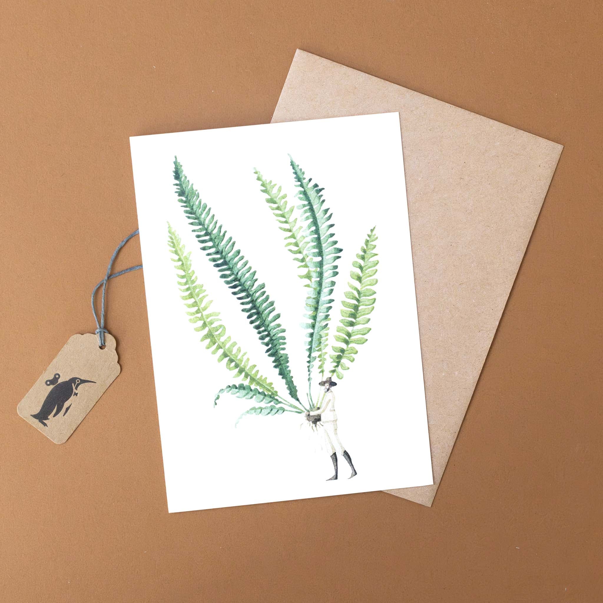 Fabulous Fern I Greeting Card