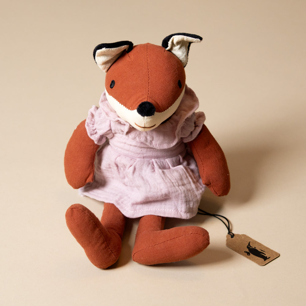 Fanny the Fox Plush Rattle