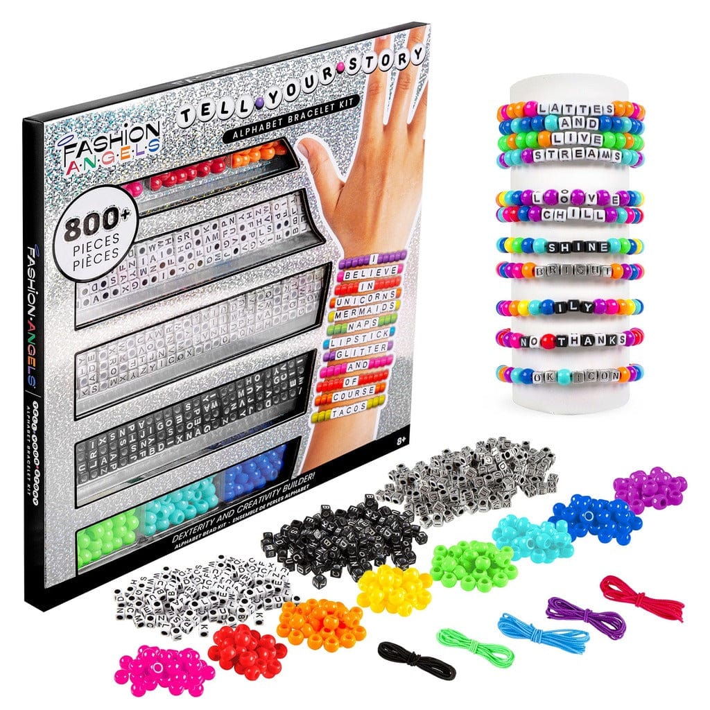 Tell Your Story Alphabet Bead Case - Large