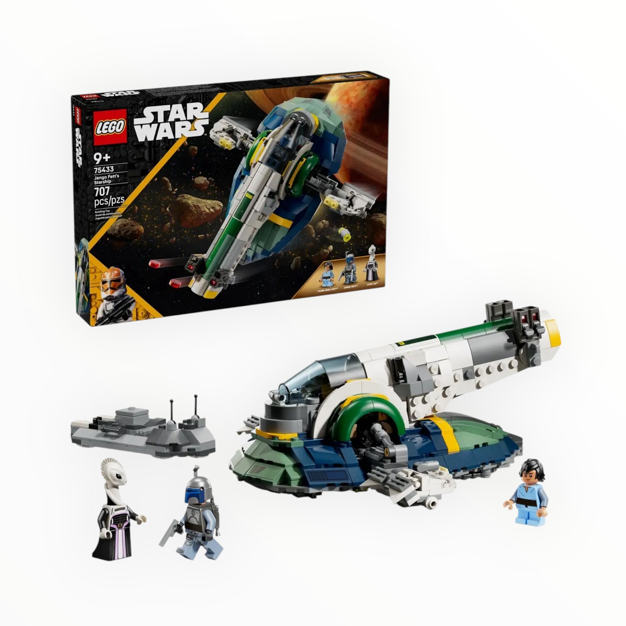 75433 Star Wars Jango Fett’s Starship
