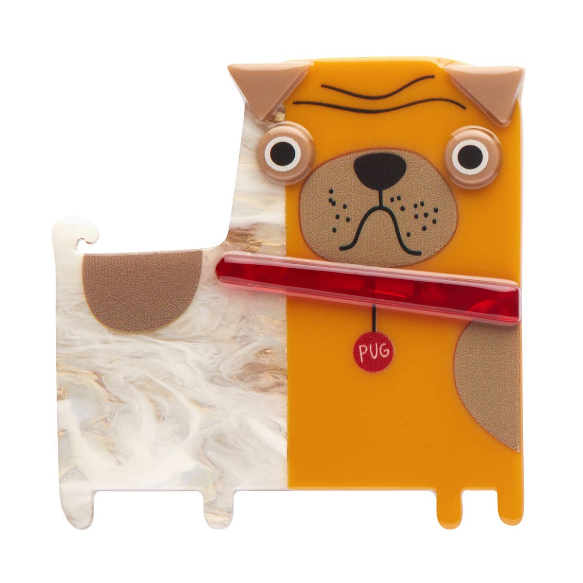 Order Of The Pug brooch