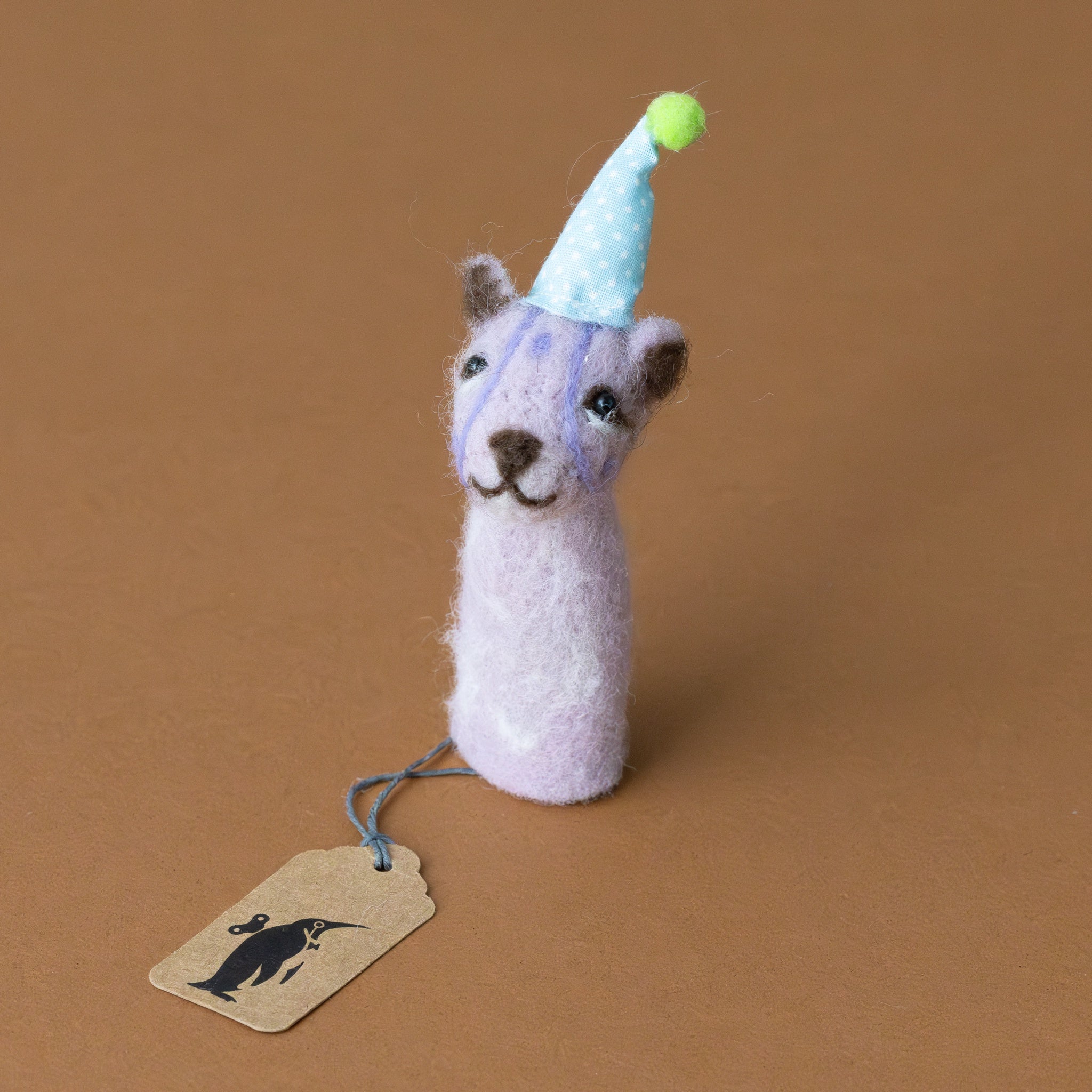 Felt Party Animal Finger Puppet | Cheetah