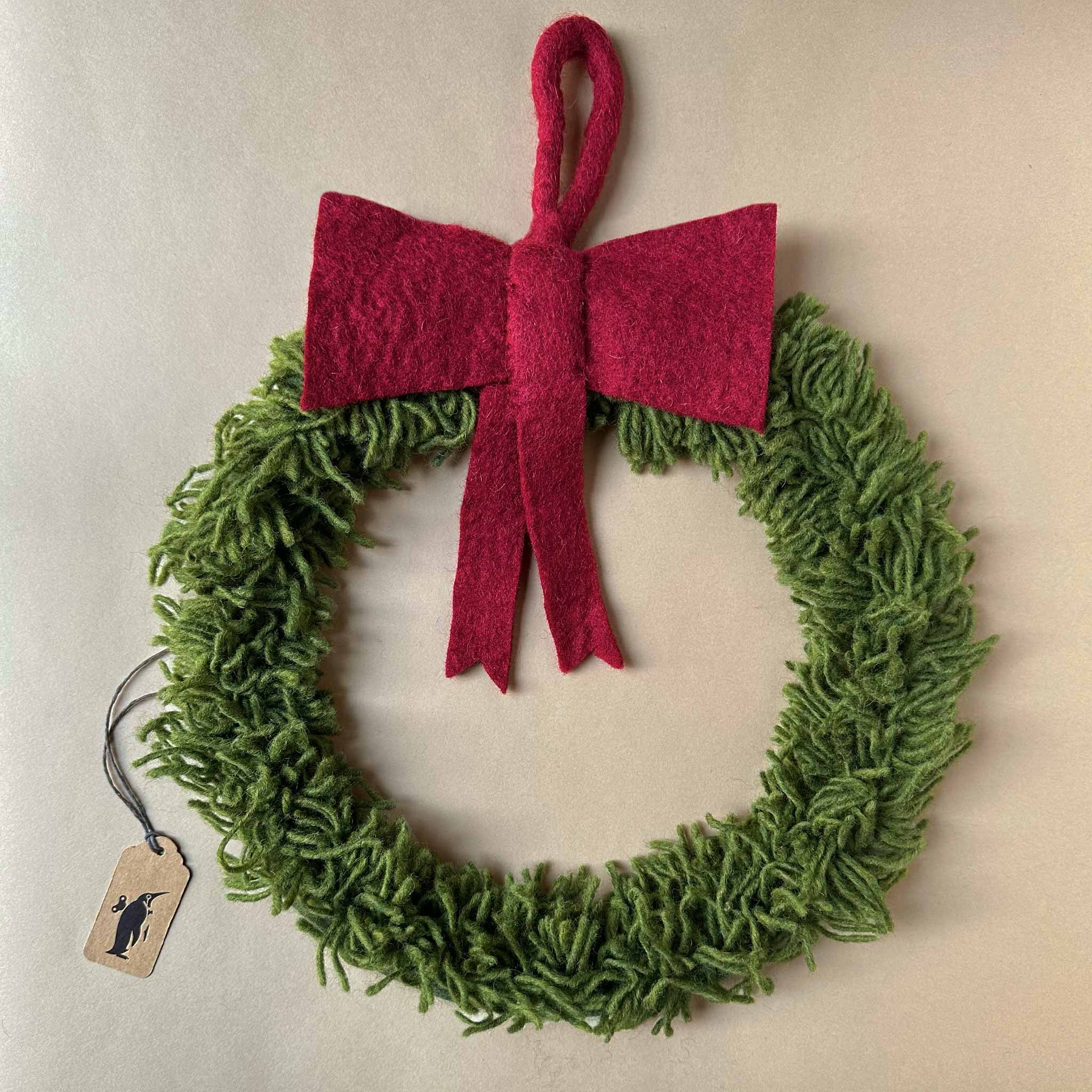 Felt Shaggy Wreath | Large
