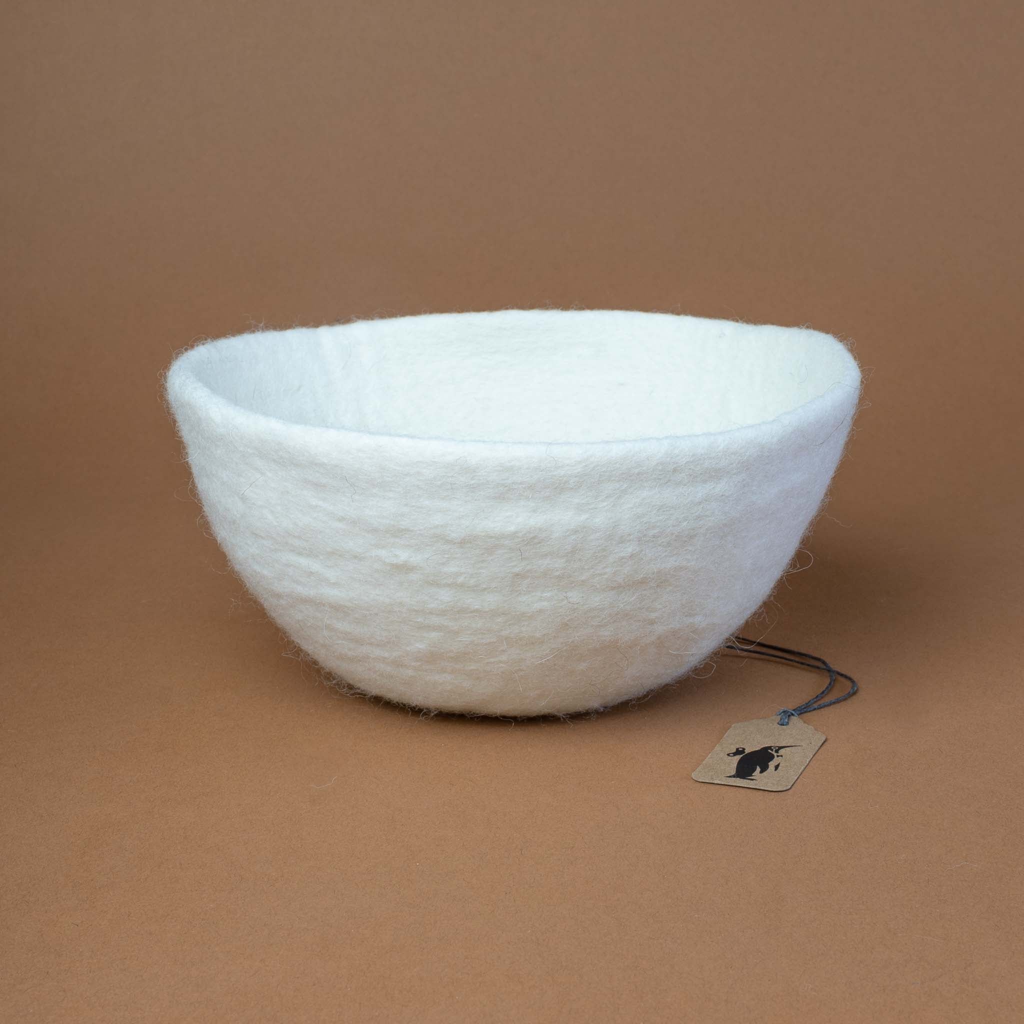 Felted Bowl | Oatmeal