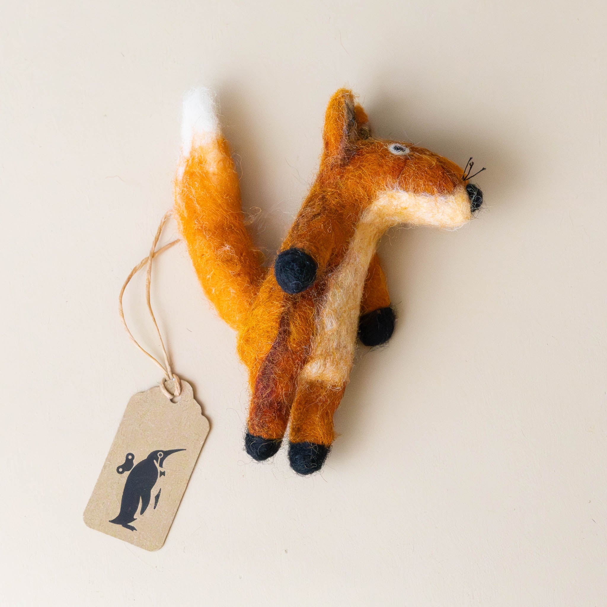 Felted Finger Puppet | Orange Fox