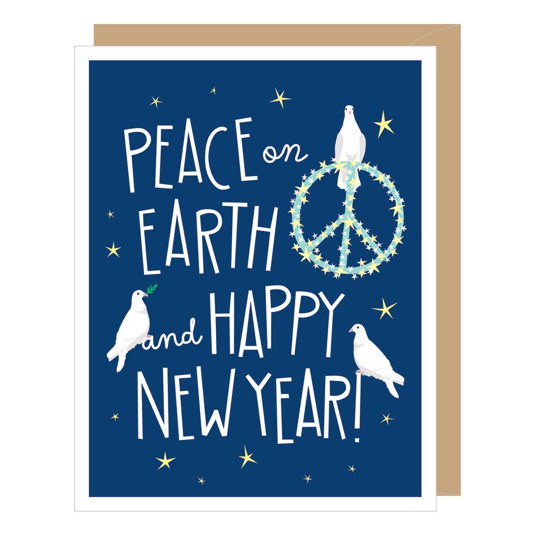 Peace on Earth New Year Card