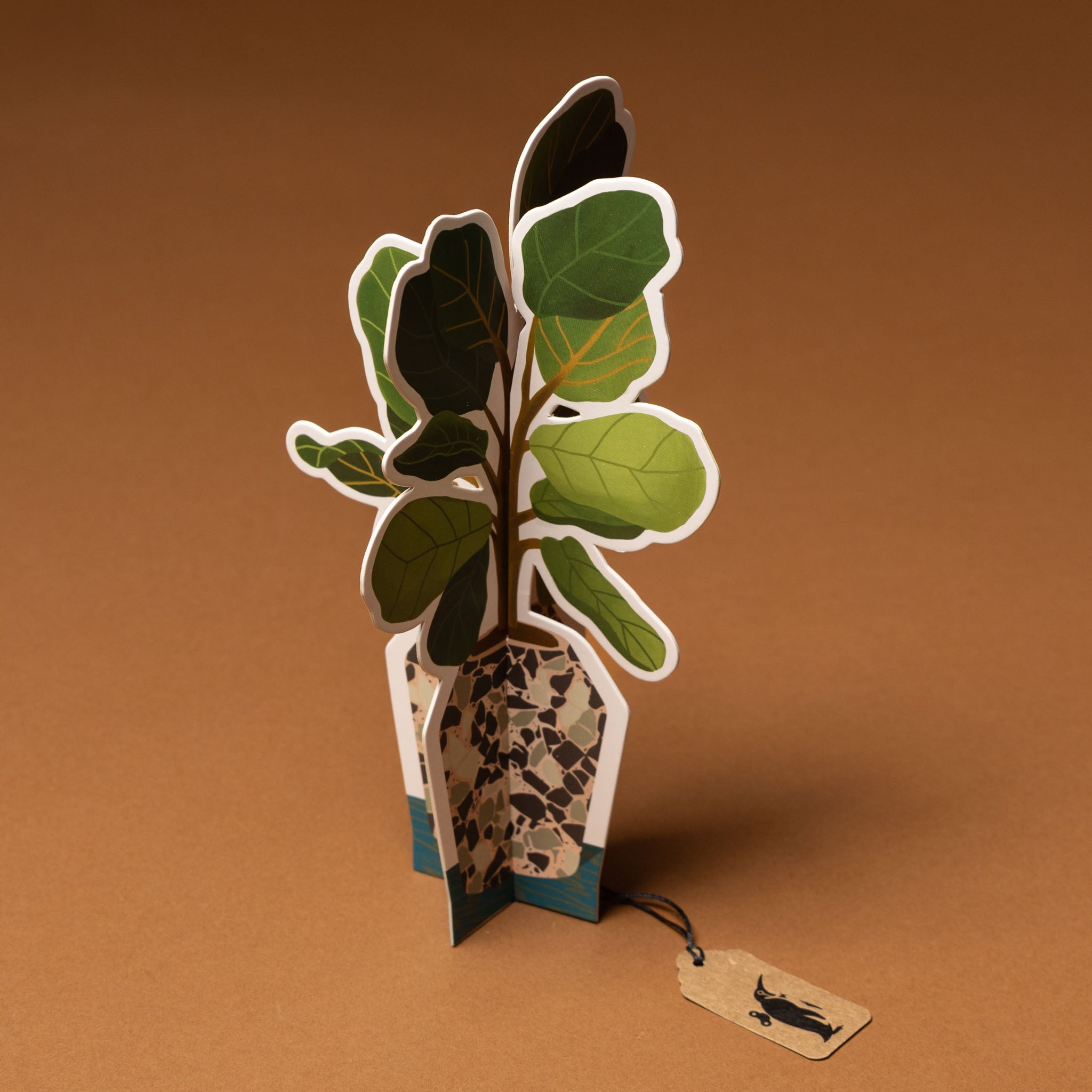 Fiddle Leaf Plant Greeting Card