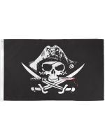 3x5 Ft. "Deadman's Chest Tricorner Hat" Pirate Flag