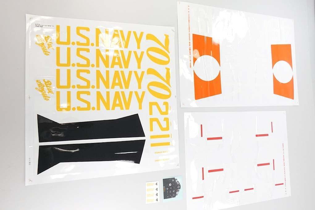 FlightLine 1200mm F8F Decal Sheet - Type A