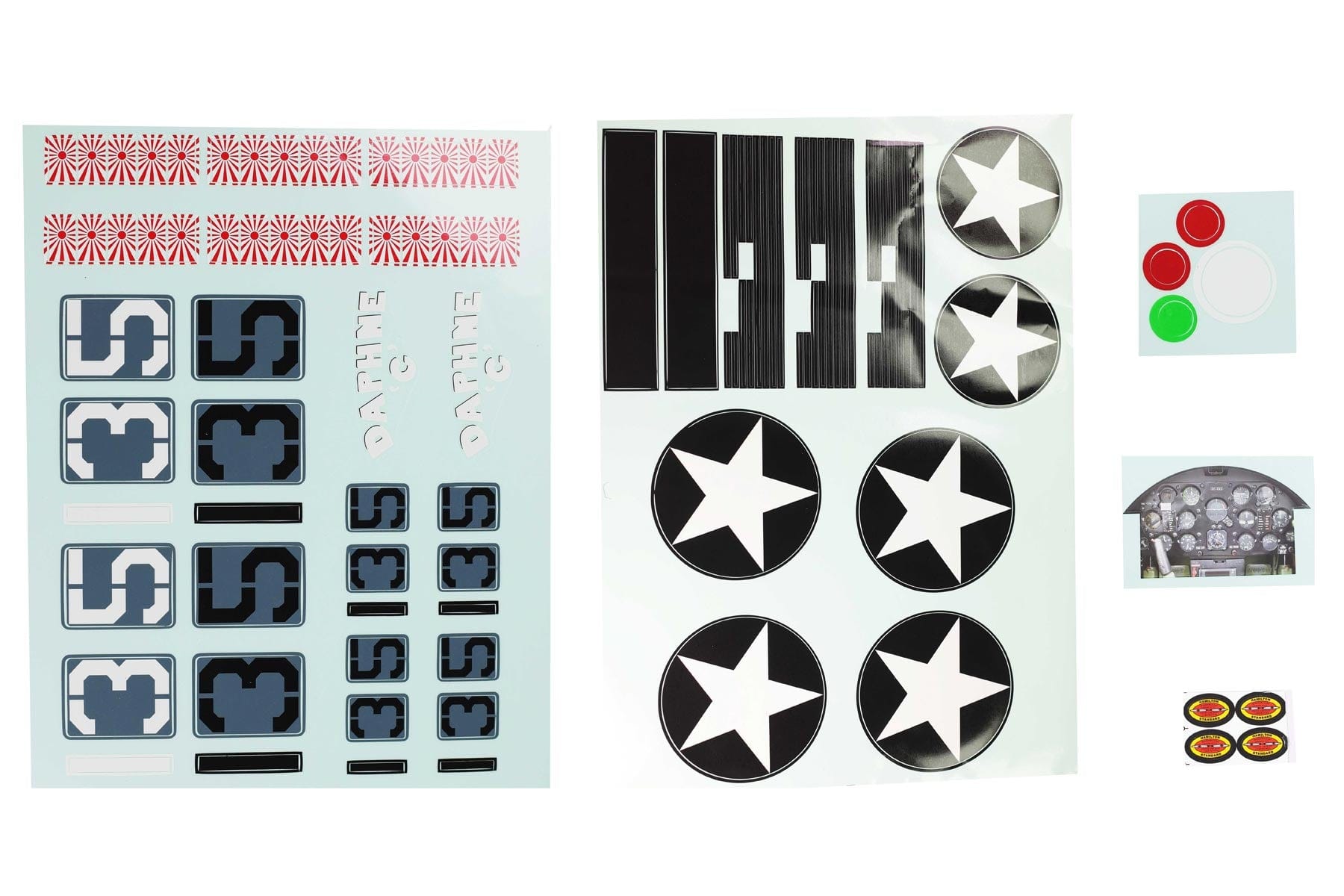 FlightLine 1600mm F4U-1A Corsair Decal Set