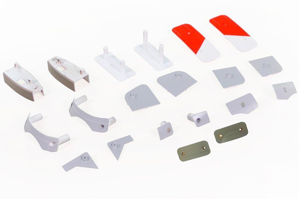 FlightLine 2000mm B-24 Liberator Plastic Parts A - Olive Drab