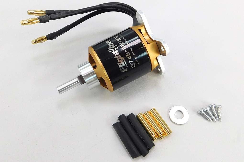 FlightLine 3748-580Kv Brushless Motor with Updated Shaft