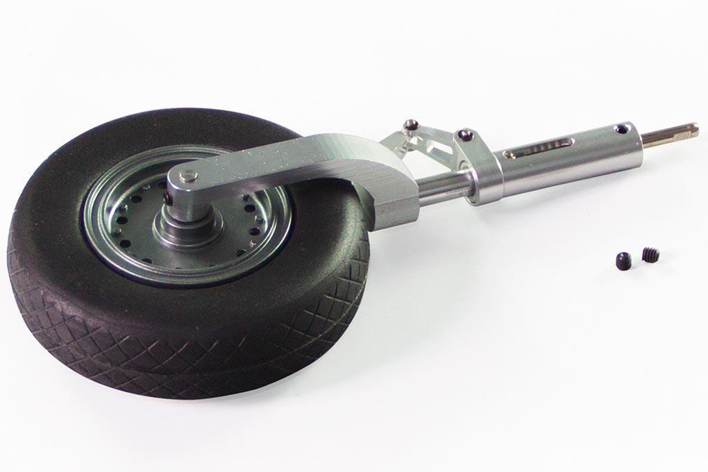FlightLine B-24 Liberator Shock Absorbing Landing Gear Strut and Tire (Left)