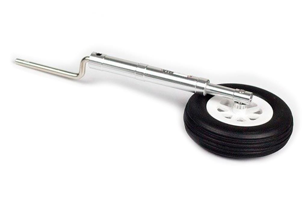 FlightLine P-38 Upgrade Main Landing Gear Strut and Tire - Right