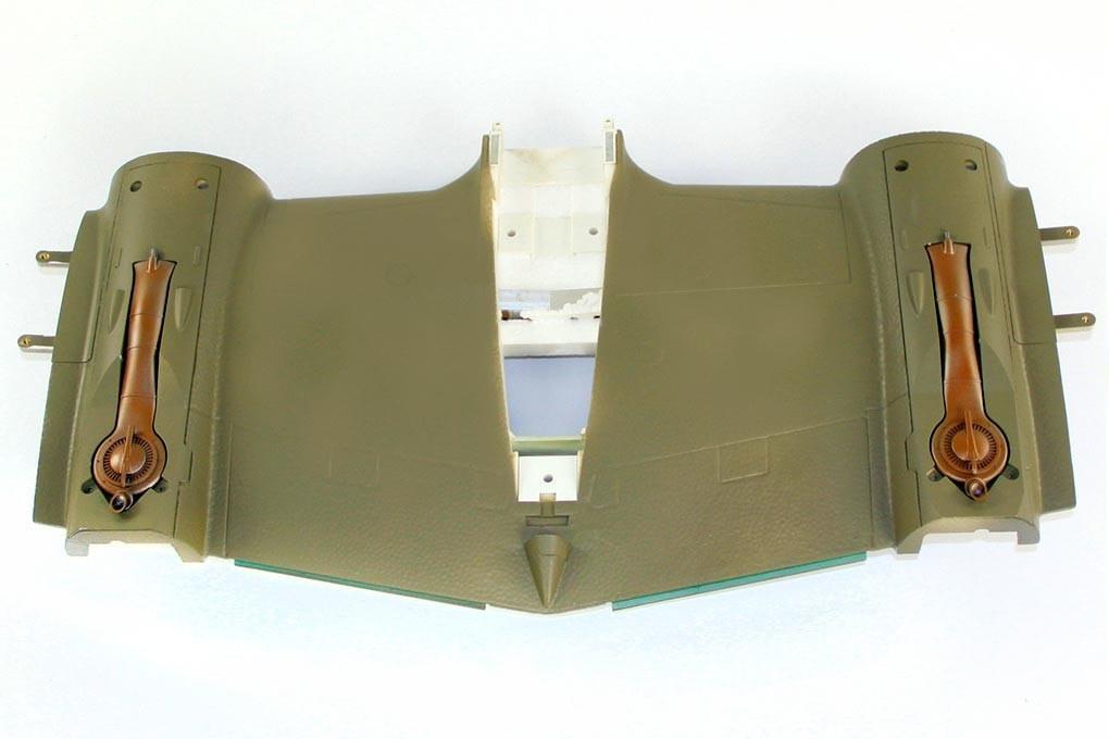 FlightLine 1600mm P-38L Main Middle Wing - Green