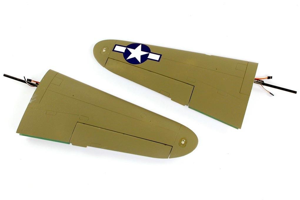FlightLine 1600mm P-38L Main Outside Wing - Green