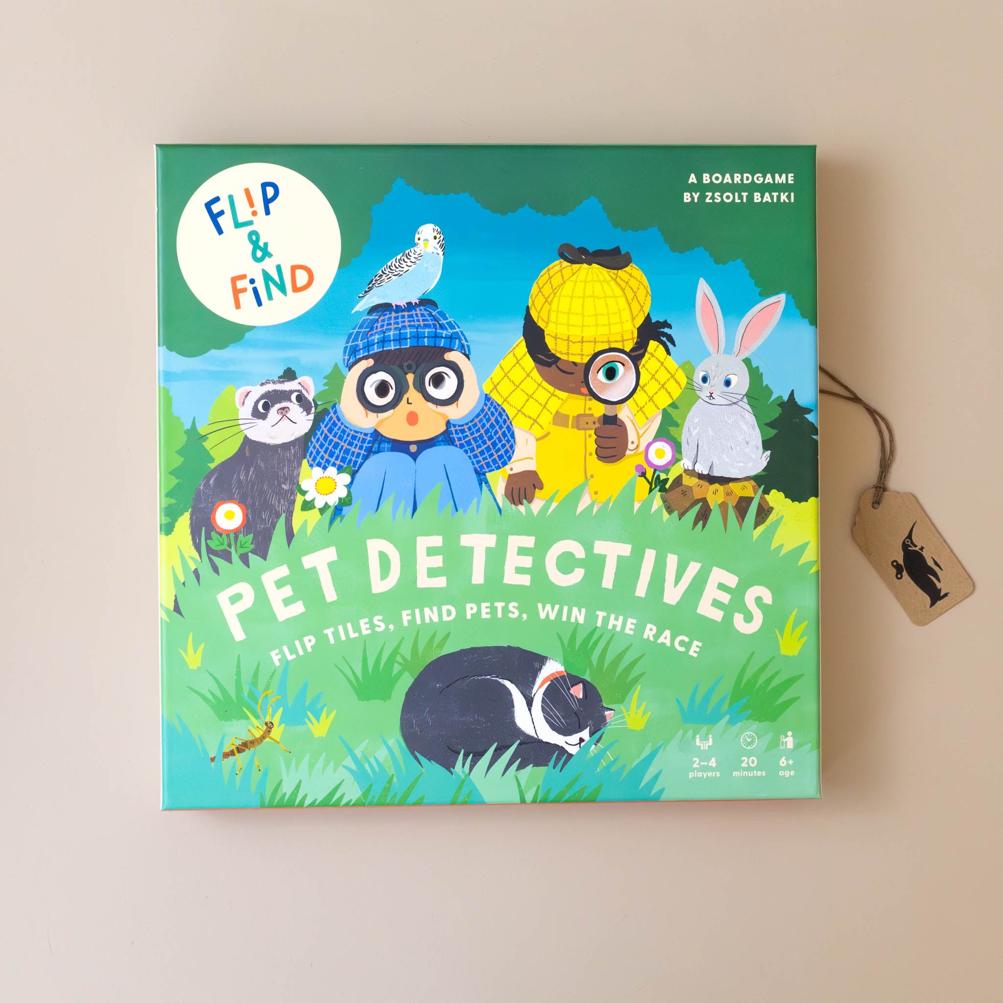 Flip & Find Pet Detective Game