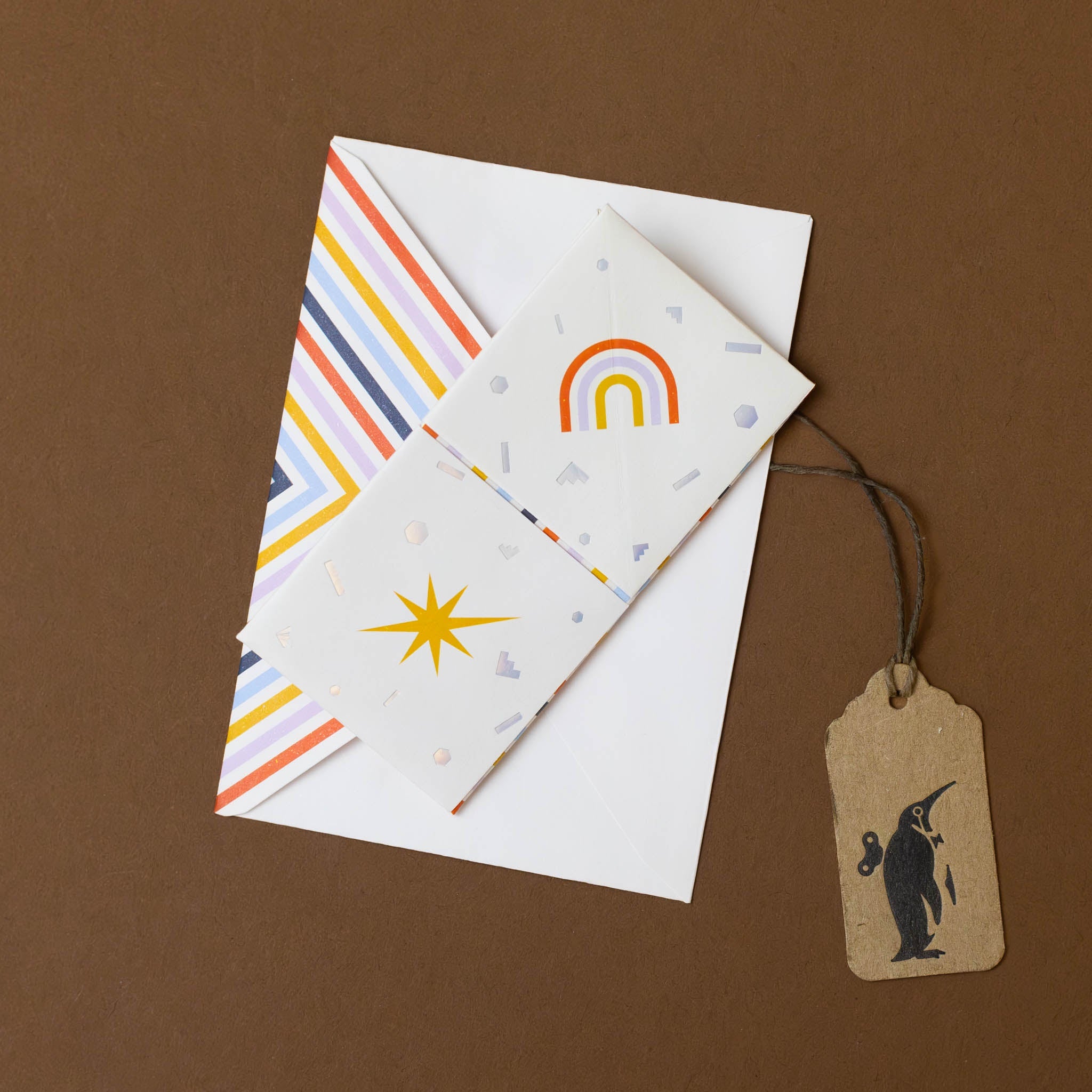 Fold-Out Cootie Catcher Greeting Card