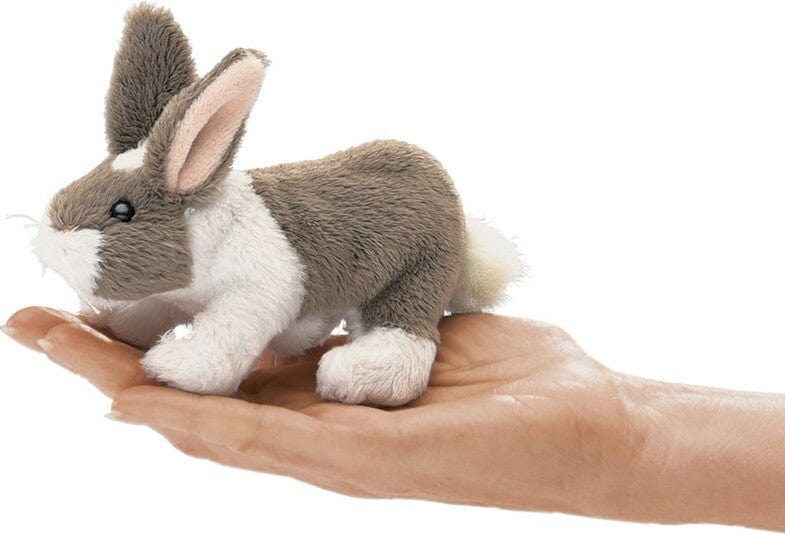 Folkmanis Mini Rabbit Finger Puppet