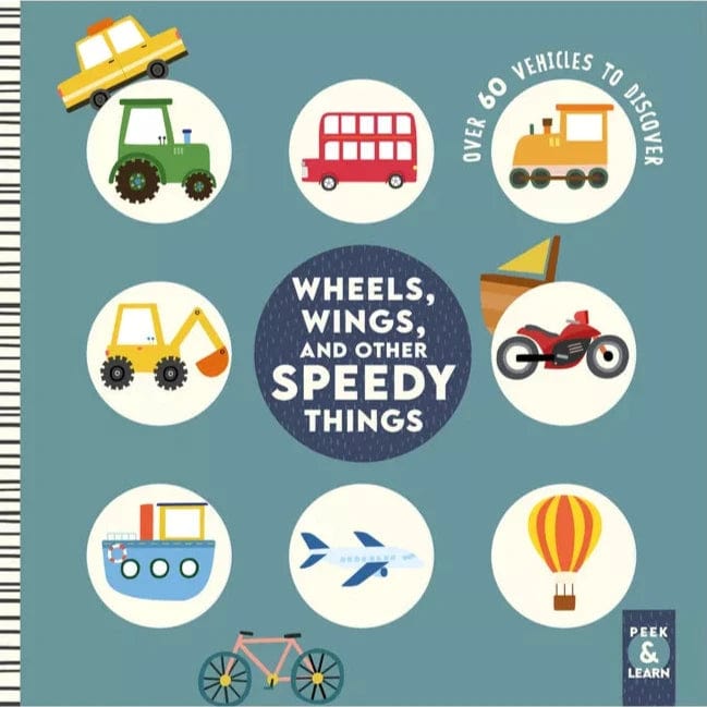 Wheels, Wings, and Other Speedy Things (Board Book)