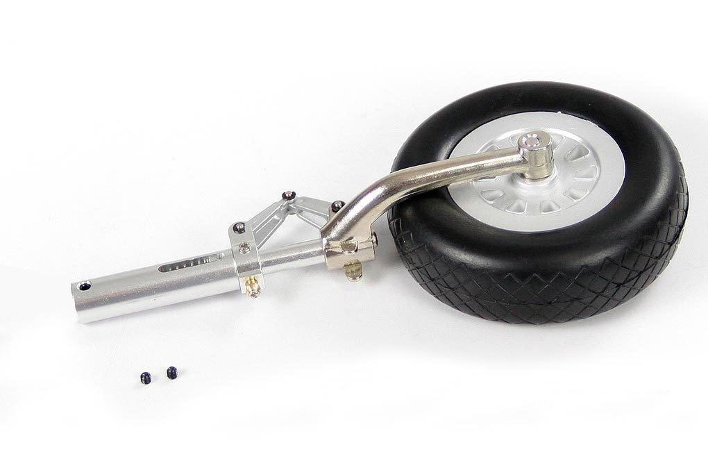 Freewing 1410mm P-51D Left Landing Gear Strut and Tire