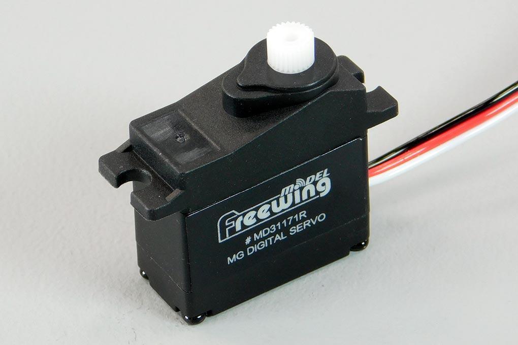 Freewing 17g Digital Reverse Servo with 100mm (4") Lead
