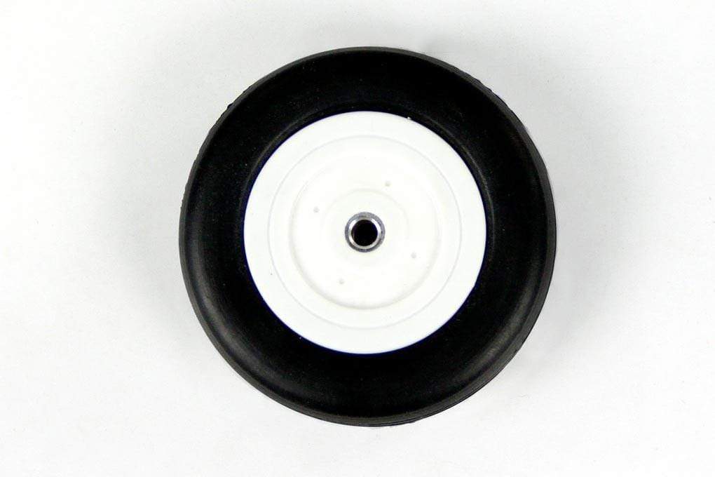 Freewing 60mm (2.55") x 17mm EVA Treaded Wheel for 4.2mm Axle