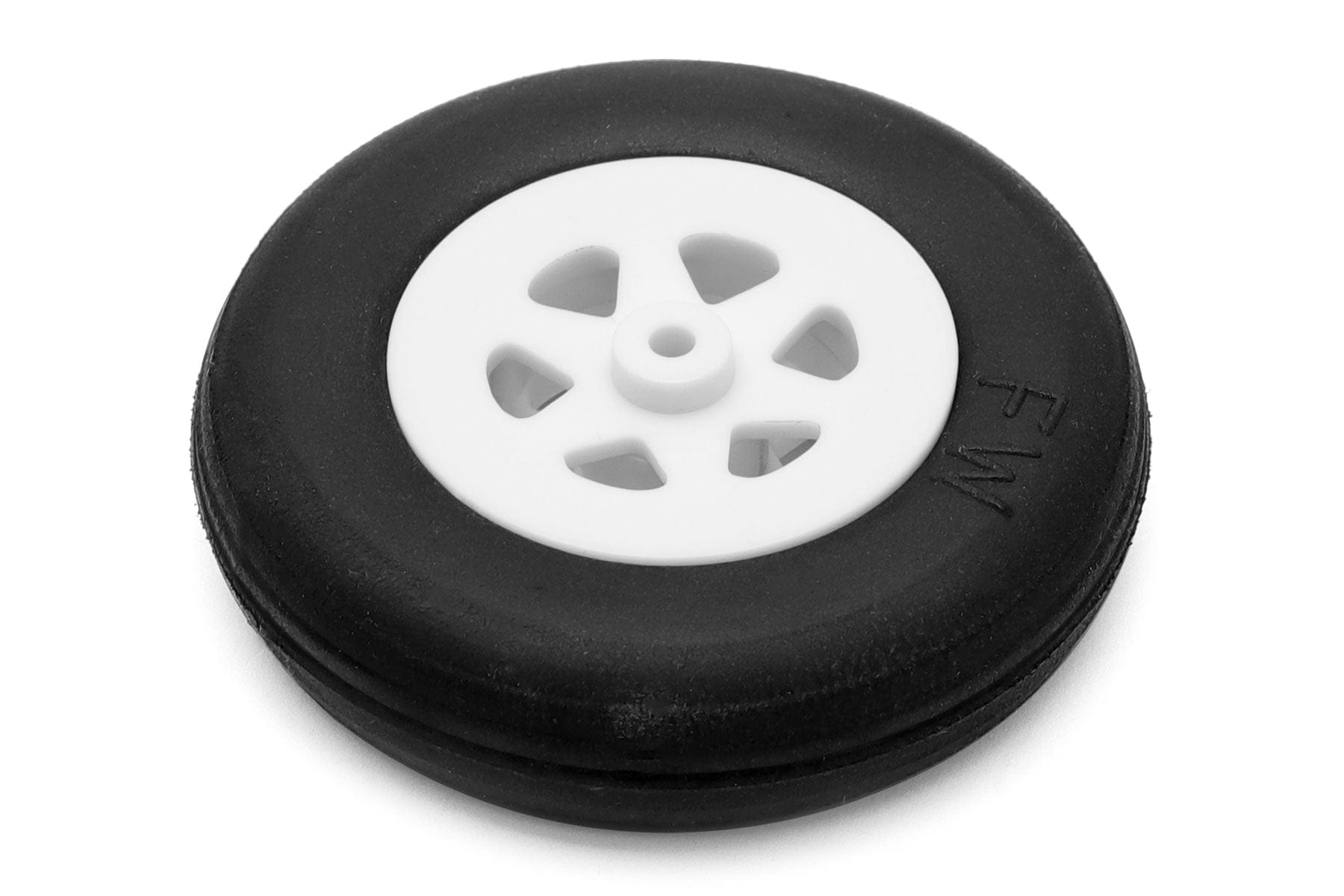 Freewing 65mm (2.55") x 16mm Foam Treaded Wheel for 3.2mm Axle