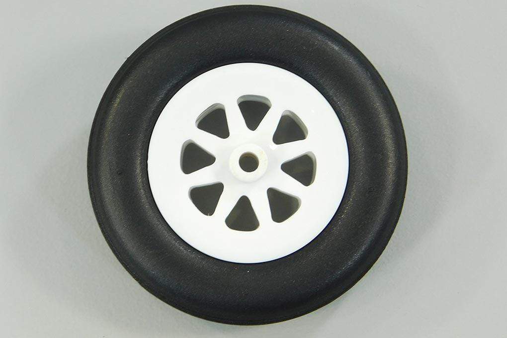 Freewing 70mm (2.75") x 20mm EVA Treaded Wheel for 4.2mm Axle