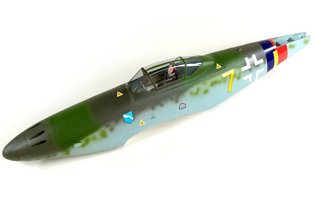 Freewing 70mm EDF Me 262 "Yellow 7" V2 Fuselage